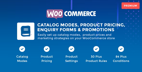 Catalog Mode, Pricing, Enquiry Forms & Promotions